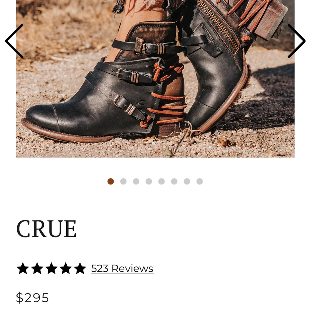 Free bird black bootie